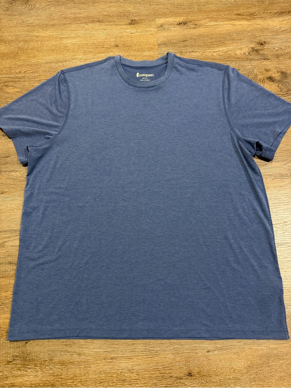 Cotopaxi Empaca Crew Tee XL Dusk Blue Recycled Stretch Performance Shirt - Picture 3 of 6